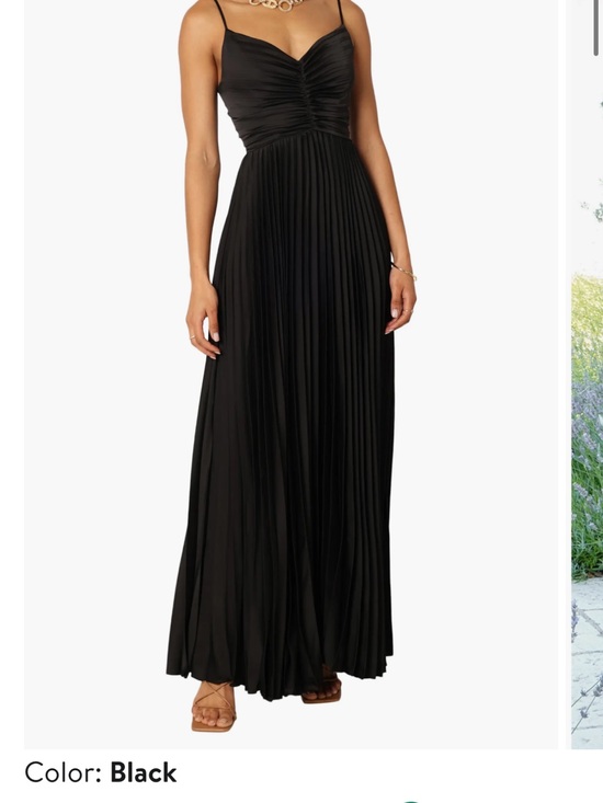 Petal & Pup Dresses & Skirts - Petal & Pup Black Pleated Slip Dress